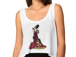 Mother Gothel Cropped Tank Top – Art of Disney Villains Designer Collection – Women | Disney Store now available for purchase