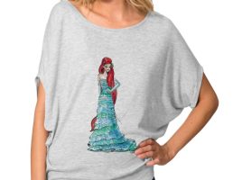 Ariel Circle Tee for Women – Art of Princess Designer Collection | Disney Store available online