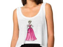 Aurora Cropped Tank for Women – Art of Princess Designer Collection | Disney Store now out