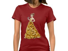 Belle T-Shirt for Women – Art of Princess Designer Collection | Disney Store – Buy Now