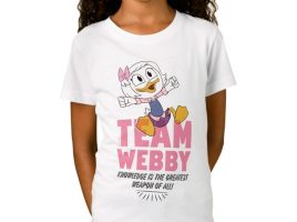 Team Webby T-Shirt for Girls – DuckTales – Customizable | Disney Store is here now