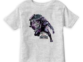 Black Panther Warrior King T-Shirt for Kids – Customizable | Disney Store – Buy Online Now