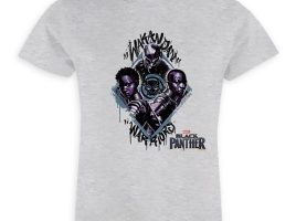 Black Panther Wakandan Warriors T-Shirt for Girls – Customizable | Disney Store now available for purchase