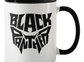 Black Panther Typography Mug – Customizable | Disney Store is here now