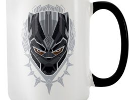 Black Panther Emblem Mug – Customizable | Disney Store is now out