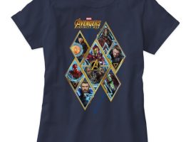 Marvel’s Avengers: Infinity War Diamond Panel T-Shirt for Women – Customizable | Disney Store now available online