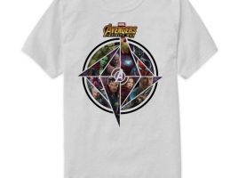 Marvel’s Avengers: Infinity War Geometric Icon T-Shirt for Men – Customizable | Disney Store can now be purchased online