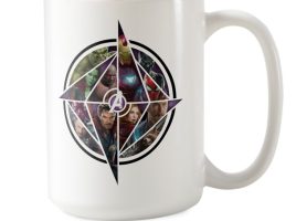 Marvel’s Avengers: Infinity War Geometric Icon Mug – Customizable | Disney Store available online for purchase