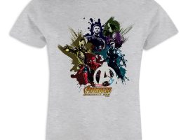 Marvel’s Avengers: Infinity War Paint Splatter T-Shirt for Girls – Customizable | Disney Store is now out for purchase