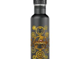 Marvel’s Avengers: Infinity War Connected Hero Icons Water Bottle – Customizable | Disney Store has hit the shelves