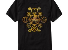 Marvel’s Avengers: Infinity War Connected Hero Icons T-Shirt for Men – Customizable | Disney Store – Buy Online Now