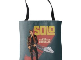 Solo: A Star Wars Story The Kid From Corellia Tote Bag – Customizable | Disney Store is available online