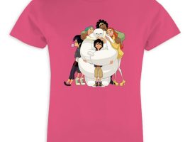 Big Hero 6: The Series Baymax and Friends T-Shirt for Girls – Customizable | Disney Store has hit the shelves for purchase
