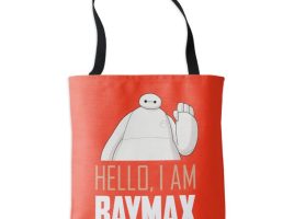 Big Hero 6: The Series I am Baymax Tote Bag – Customizable | Disney Store is now available for purchase