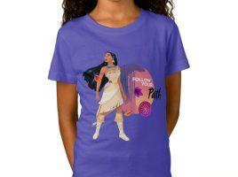 Pocahontas ”Follow Your Path” T-Shirt for Girls – Customizable | Disney Store has hit the shelves