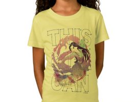 Mulan ”This Girl Can” T-Shirt for Girls – Customizable | Disney Store is here now