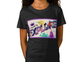 Disney Princess ”A World to Explore” T-Shirt for Girls – Customizable | Disney Store – Buy Now