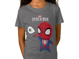 Spider-Man ”Hi” T-Shirt for Kids – Customizable | Disney Store was released today