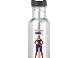 Marvel’s Captain Marvel Stainless Steel Water Bottle – Marvel Future Fight – Customizable | Disney Store has hit the shelves for purchase