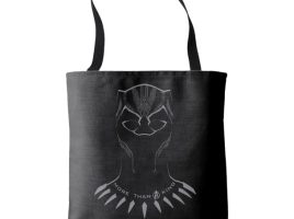 Black Panther ”More than a King” Tote Bag – Customizable | Disney Store is available online for purchase