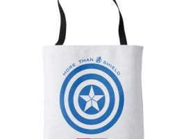 Captain America ”More than a Shield” Tote Bag – Customizable | Disney Store can now be purchased online