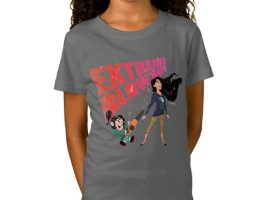 Ralph Breaks the Internet ”Extreme Blowout” T-Shirt for Girls – Customizable | Disney Store is now available