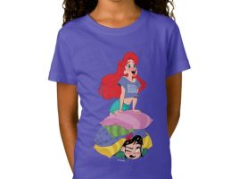 Ralph Breaks the Internet Vanellope and Ariel T-Shirt for Girls – Customizable | Disney Store is now available online