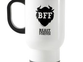 Belle ”BFF” Travel Mug – Customizable | Disney Store now available online