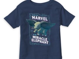 Dumbo ”Come and Marvel at the Miracle Elephant” Circus Art T-Shirt for Boys – Live Action Film – Customized | Disney Store – Get It Here
