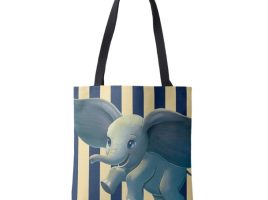 Dumbo: Flying Dumbo Painted Art Tote Bag – Live Action Film – Customized | Disney Store is now available for purchase