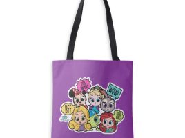 Disney Doorables Eyes on You Tote Bag – Customized | Disney Store now available for purchase