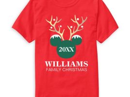 Mickey Mouse Icon Holiday Family T-Shirt for Men – Customizable | Disney Store has hit the shelves