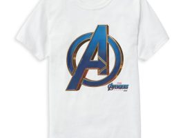 Marvel’s Avengers: Endgame – Avengers Blue & Gold Logo T-Shirt for Men – Customized | Disney Store is now out for purchase