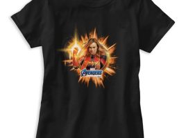 Marvel’s Avengers: Endgame – Captain Marvel Avengers Logo T-Shirt for Women – Customized | Disney Store was released today
