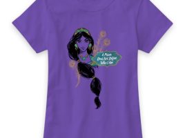 Jasmine ”Who I Am” T-Shirt for Women – Aladdin – Live Action Film – Customized | Disney Store is available online for purchase