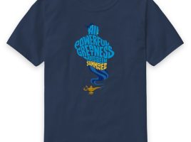 Genie ”All Powerful Greatness” T-Shirt for Men – Aladdin – Live Action Film – Customized | Disney Store available online for purchase