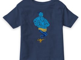 Genie ”All Powerful Greatness” T-Shirt for Boys – Aladdin – Live Action Film – Customized | Disney Store now available