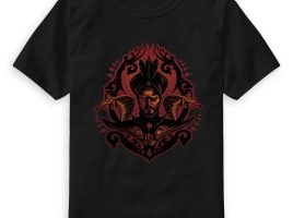 Ornate Jafar and Cobras Graphic T-Shirt for Men – Aladdin – Live Action Film – Customized | Disney Store is available online