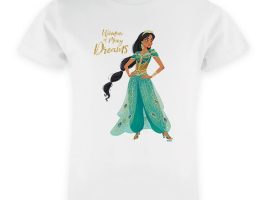 Jasmine”Woman of Many Dreams” T-Shirt for Girls – Aladdin – Live Action Film – Customized | Disney Store available online