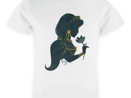 Jasmine Gilded Silhouette T-Shirt for Girls – Aladdin – Live Action Film – Customized | Disney Store is now out