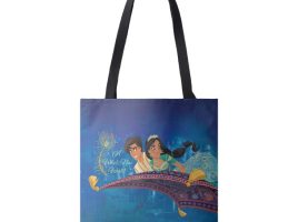 Aladdin ”A Whole New World” Tote Bag – Live Action Film – Customized | Disney Store – Purchase Online Now