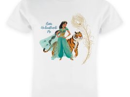 Jasmine and Raja ”Never Underestimate Me” T-Shirt for Girls – Aladdin – Live Action Film – Customized | Disney Store is now out for purchase