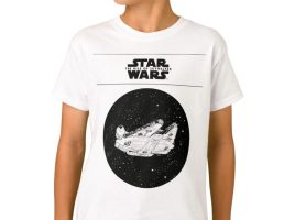 Millennium Falcon in Space T-Shirt for Boys – Star Wars: The Rise of Skywalker – Customizable | Disney Store now available for purchase