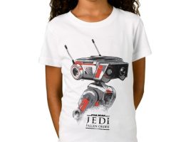 BD-1 T-Shirt for Girls – Star Wars: The Rise of Skywalker – Customizable | Disney Store has hit the shelves