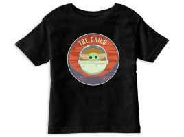 The Child: Mountain Badge T-Shirt for Boys – Star Wars: The Mandalorian – Customized | Disney Store now available for purchase