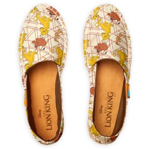 The Lion King - Simba, Timon, Pumbaa Geometric Pattern Espadrilles for Women - Customized | Disney Store