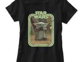 The Child Holding Cup T-Shirt for Women – Star Wars: The Mandalorian – Customized | Disney Store is now out for purchase