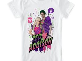 ZOMBIES 2: Zed and Addison T-Shirt for Girls – Customized | Disney Store is available online