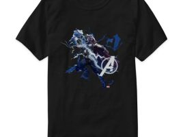 Thor Blue Lightning Graphic T-Shirt for Men – Customized | Marvel | Disney Store available online for purchase
