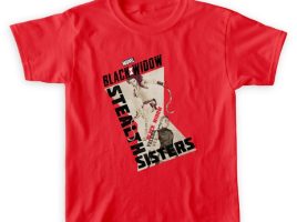 Stealth Sisters Black Widow and Yelena T-Shirt for Girls – Customized | Disney Store – Buy Now